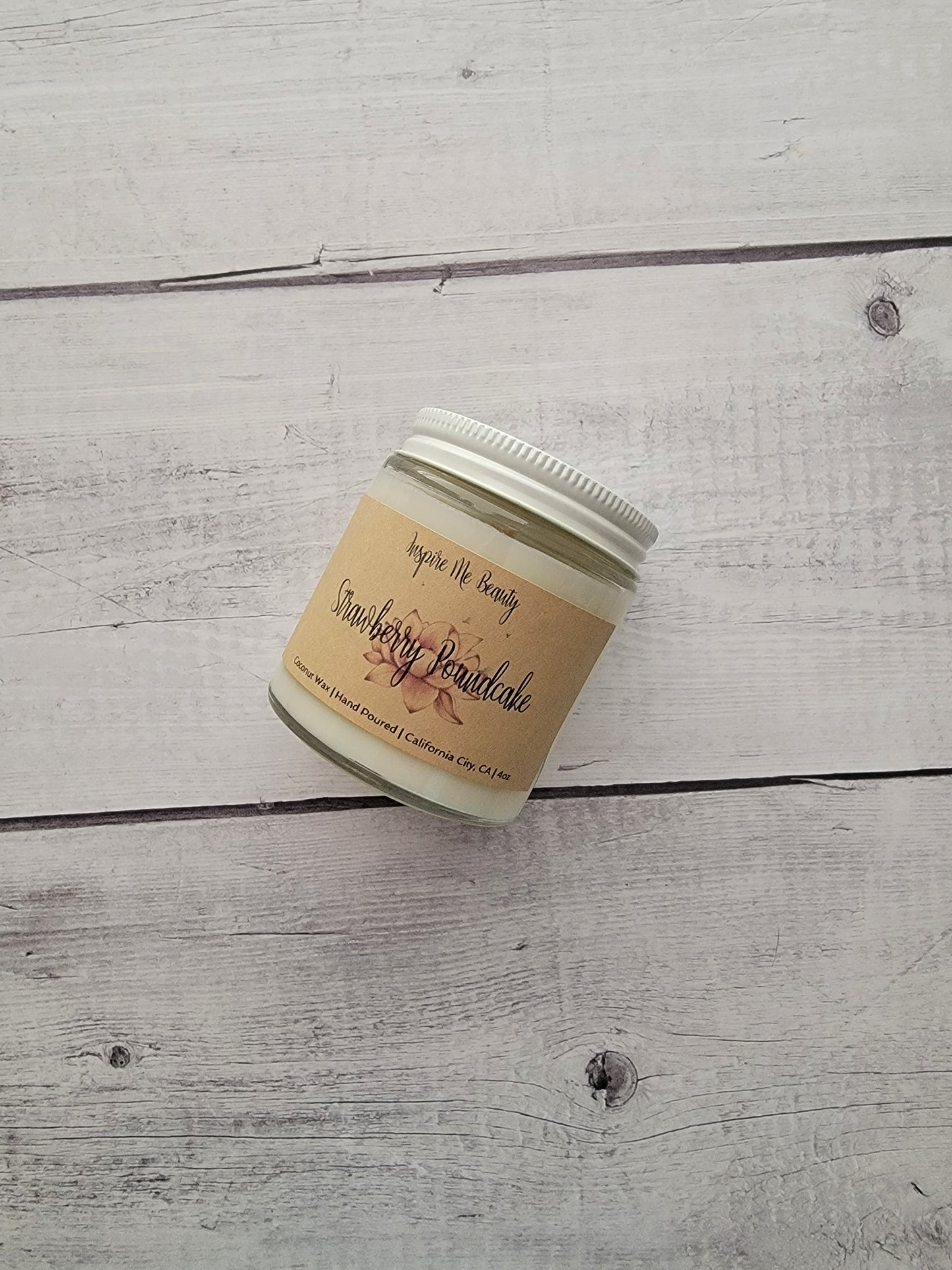 Strawberry Poundcake Candle
