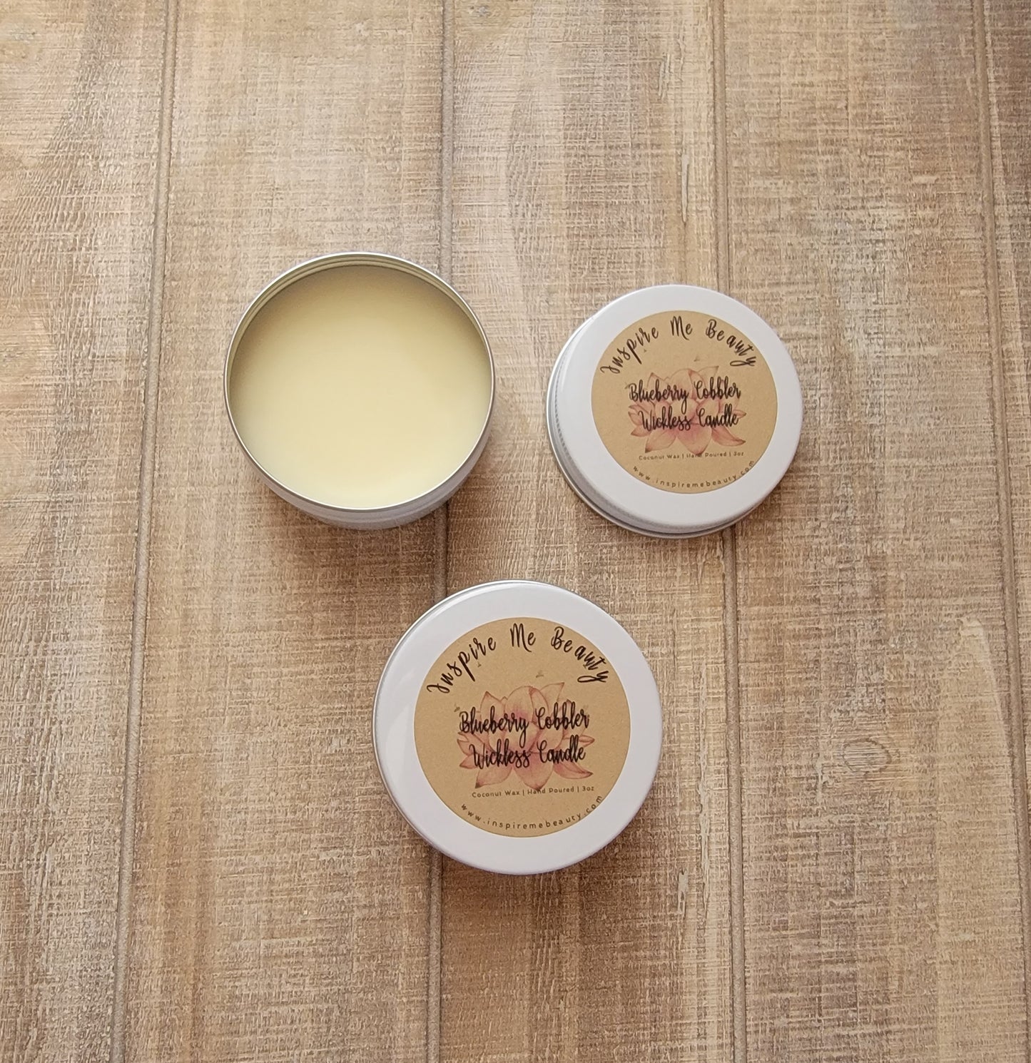 Blueberry Cobbler Wickless Candle