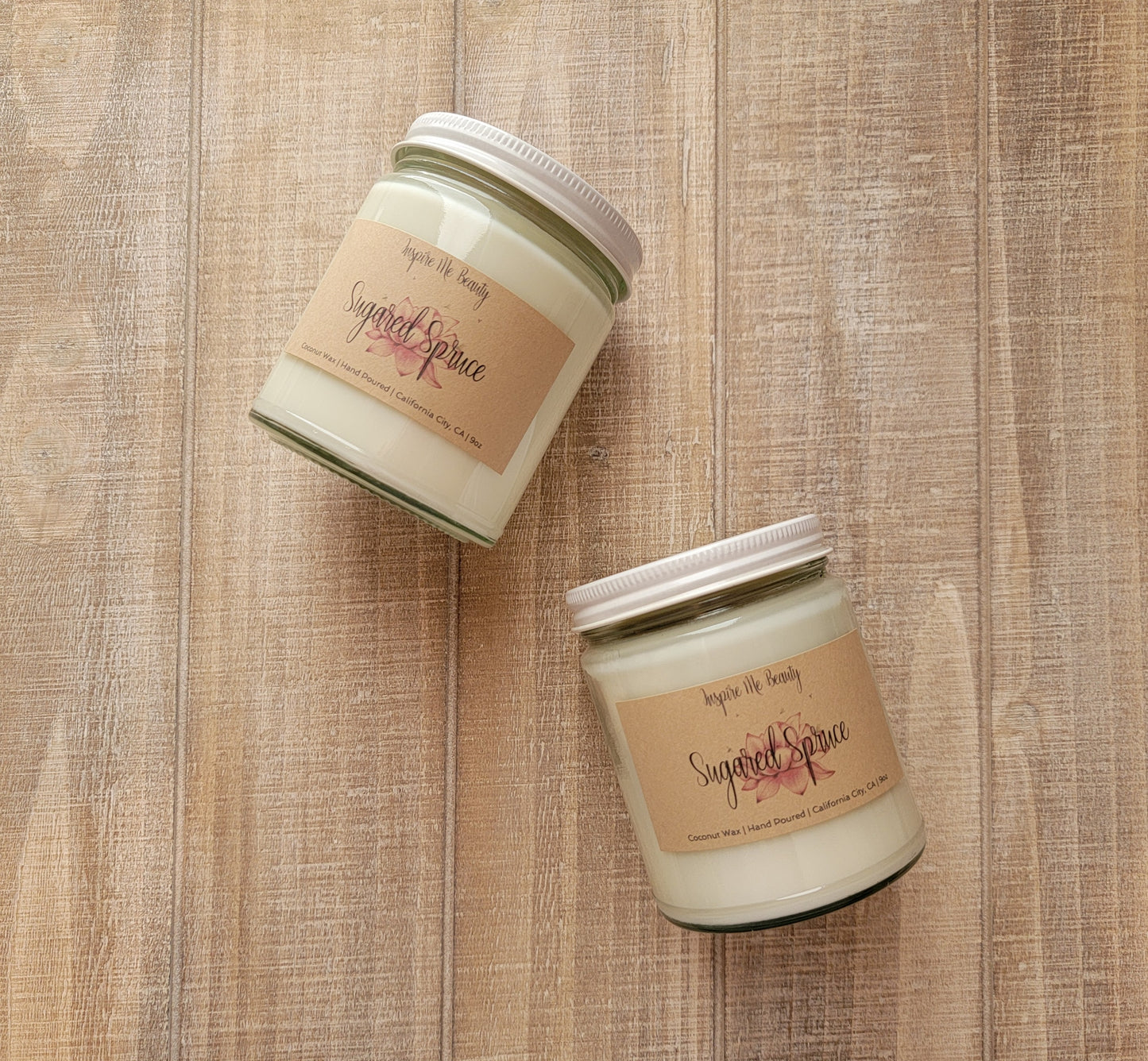 Sugared Spruce Candle