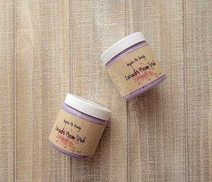 Lavender Cream Soap Scrub